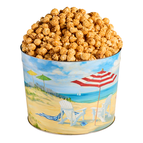 Johnson's Popcorn 2 Gallon Fun in the Sun Tin