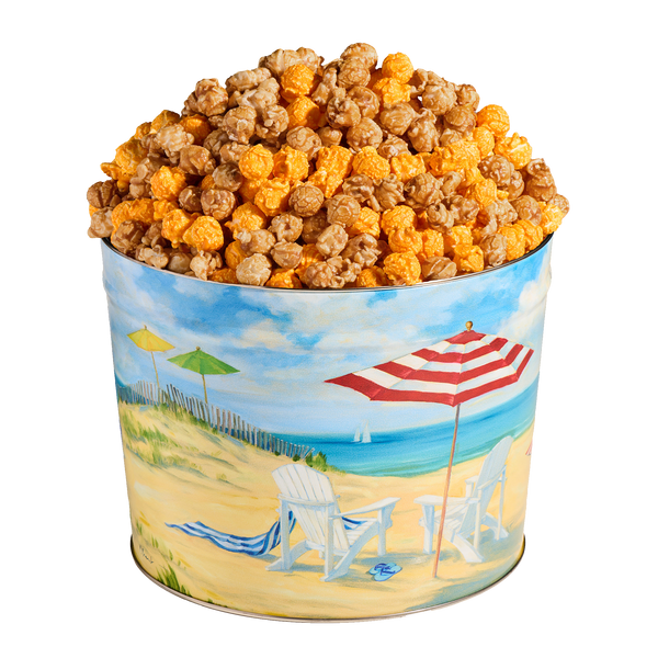 Johnson's Popcorn 2 Gallon Fun in the Sun Tin