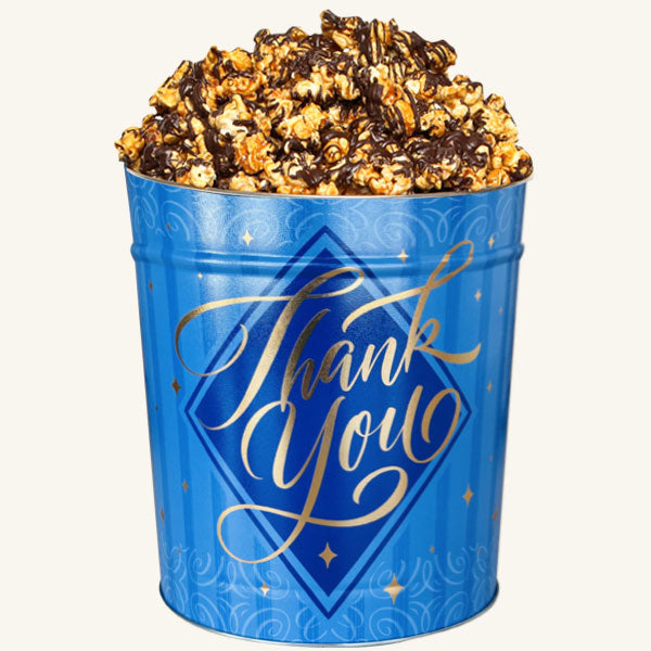 Johnson's Popcorn 3.5 Gallon Thank You Tin