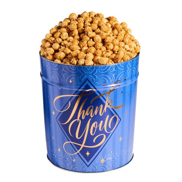 Johnson's Popcorn 3.5 Gallon Thank You Tin